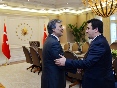 ABD’deki Ahıska Türk Dernekleri Temsilcileri Heyeti Çankaya Köşkü’nde